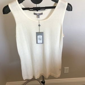 Neiman Marcus cashmere tank top